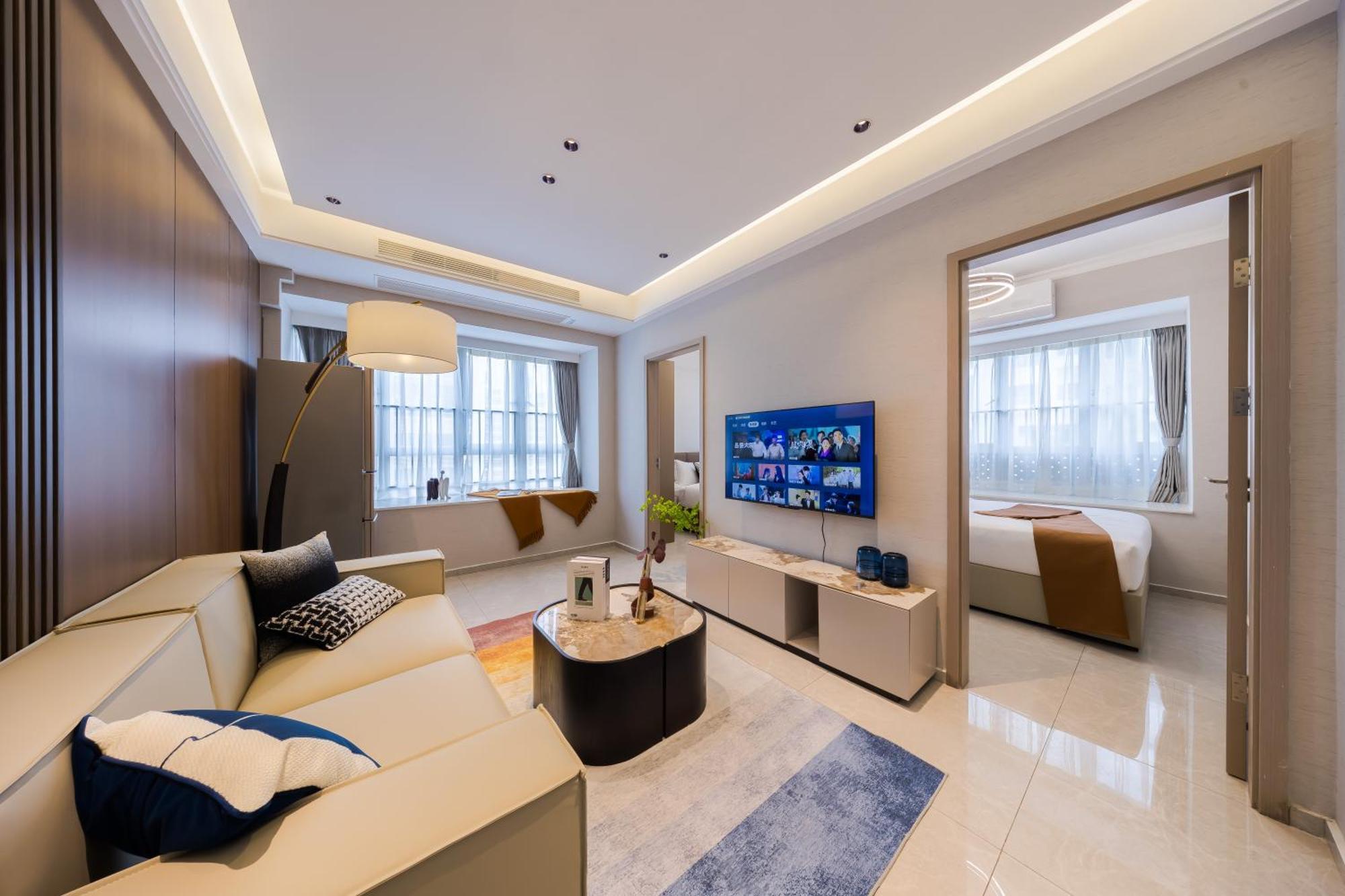 XI Ke Executive Apartment - Shenzhen Futian Exhibition Center Exterior photo