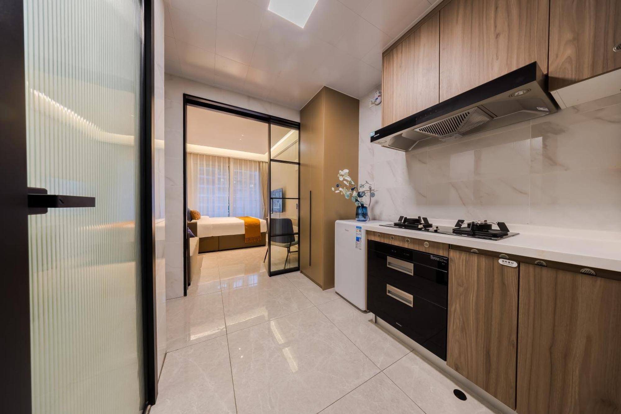 XI Ke Executive Apartment - Shenzhen Futian Exhibition Center Exterior photo