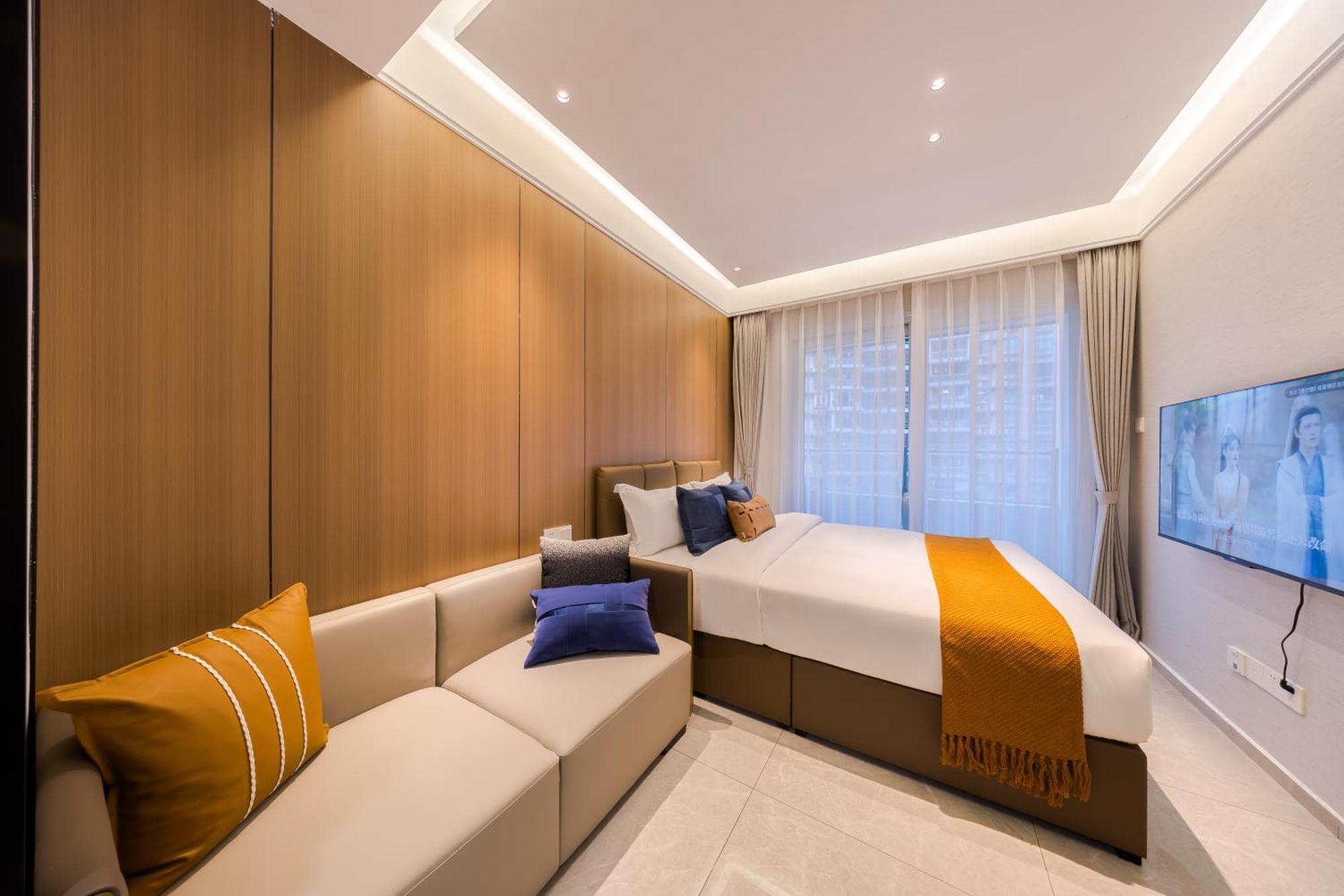 XI Ke Executive Apartment - Shenzhen Futian Exhibition Center Exterior photo